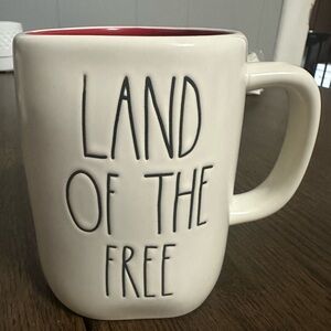 Rae Dunn Mug - Land of the Free